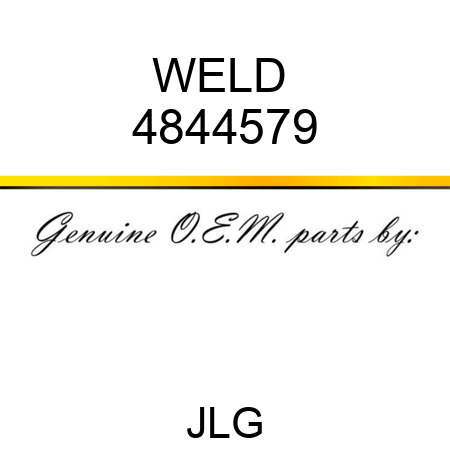 WELD  4844579