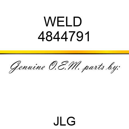 WELD  4844791