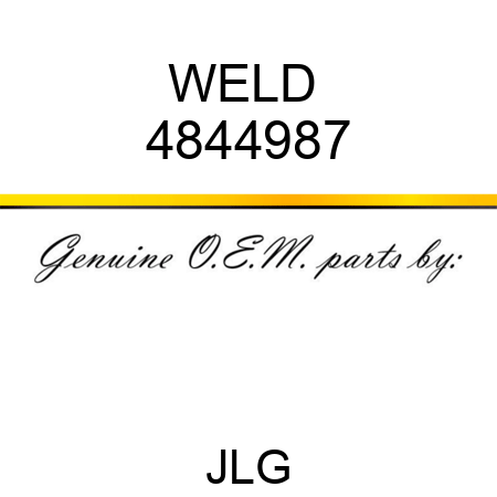 WELD  4844987