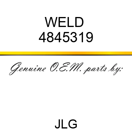 WELD  4845319