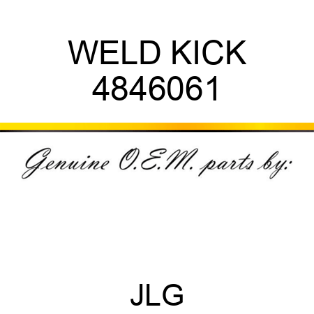WELD KICK 4846061