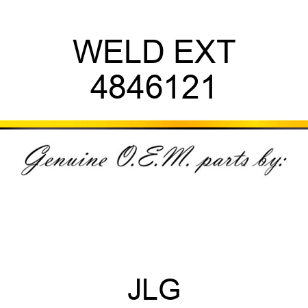 WELD EXT 4846121