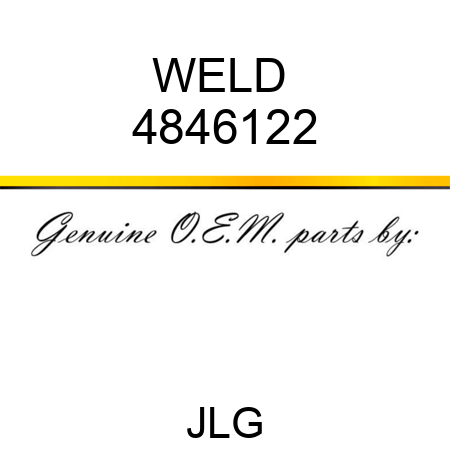 WELD  4846122