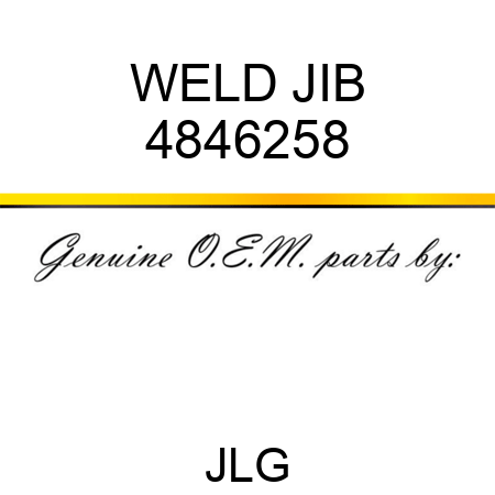 WELD JIB 4846258