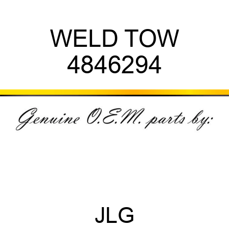 WELD TOW 4846294
