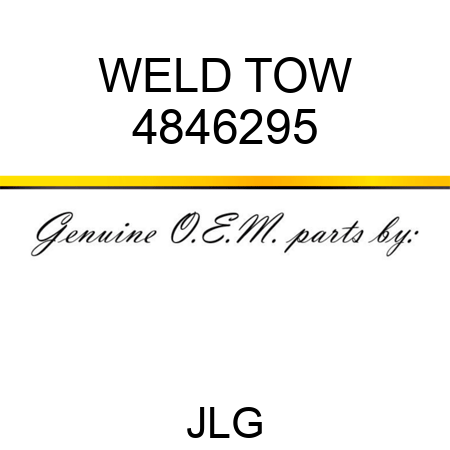 WELD TOW 4846295
