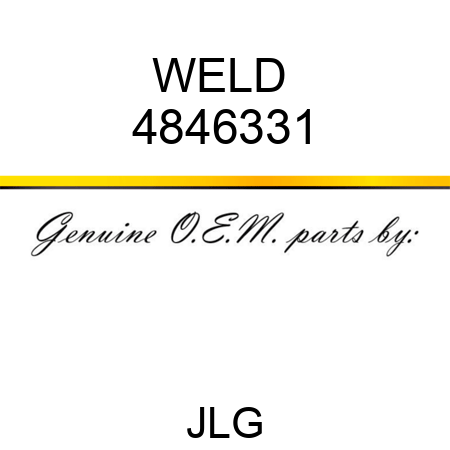 WELD  4846331