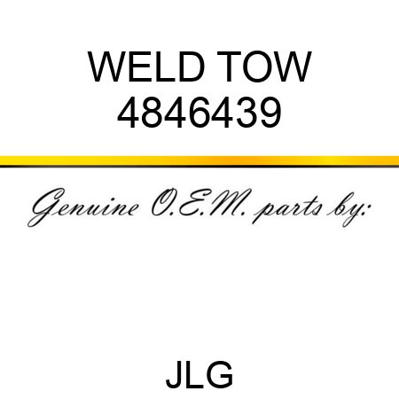 WELD TOW 4846439