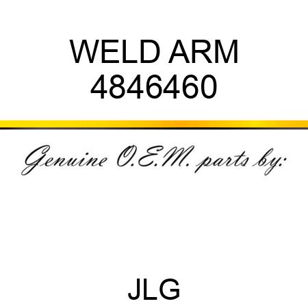 WELD ARM 4846460