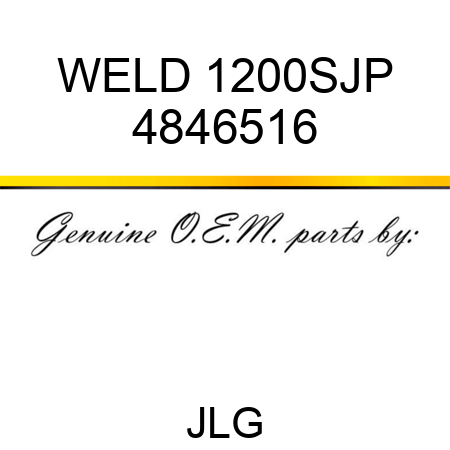 WELD 1200SJP 4846516