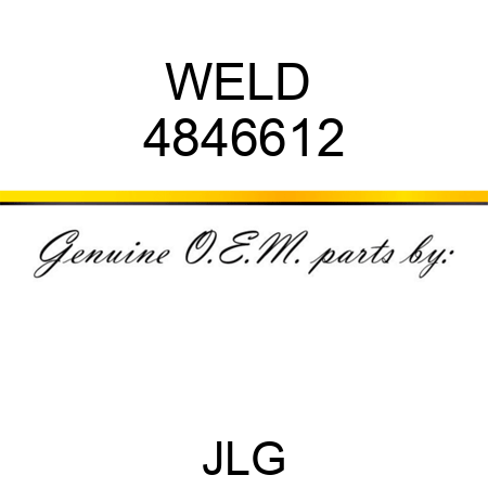 WELD  4846612