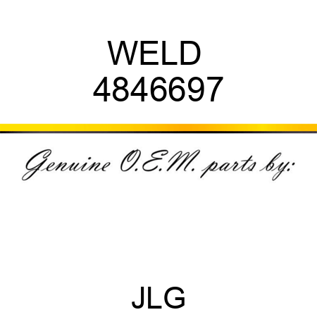 WELD  4846697