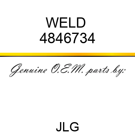 WELD  4846734