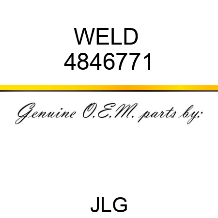 WELD  4846771