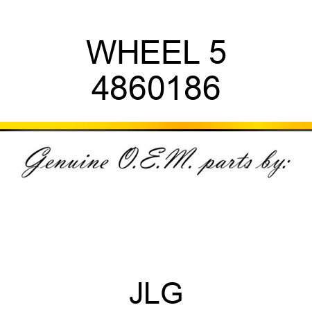 WHEEL 5 4860186