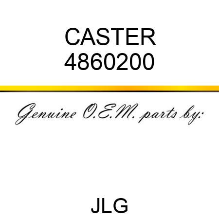 CASTER 4860200