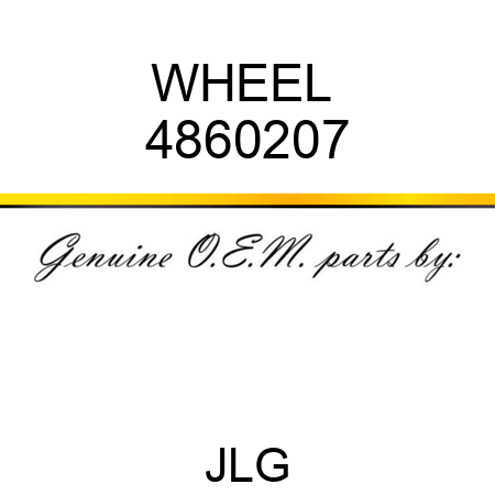 WHEEL  4860207