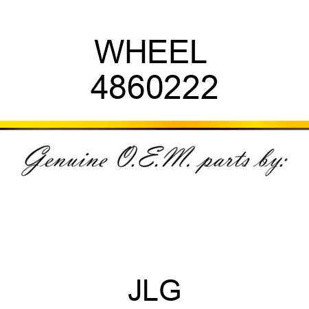 WHEEL  4860222