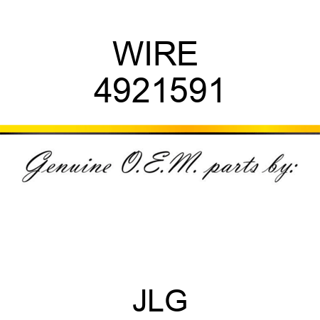 WIRE  4921591