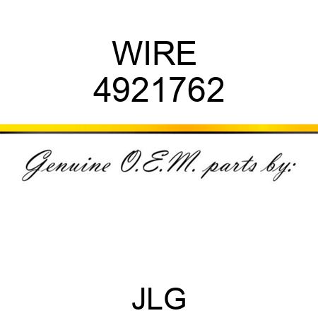 WIRE  4921762
