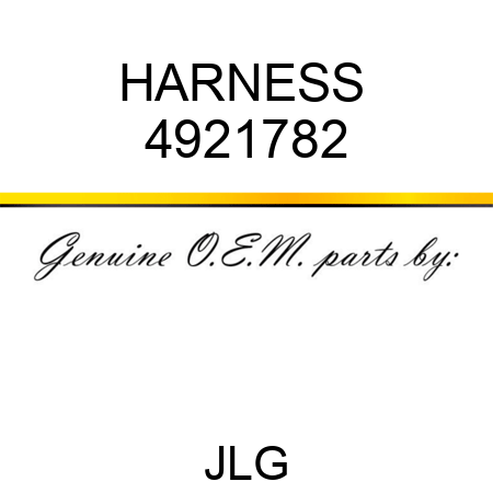 HARNESS  4921782
