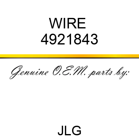 WIRE  4921843