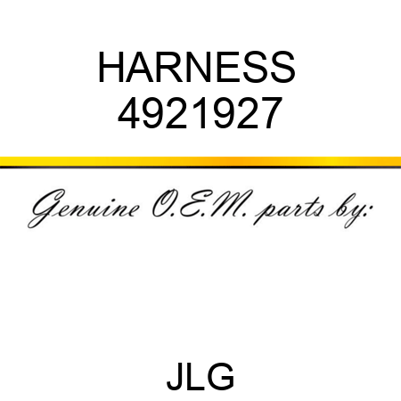 HARNESS  4921927