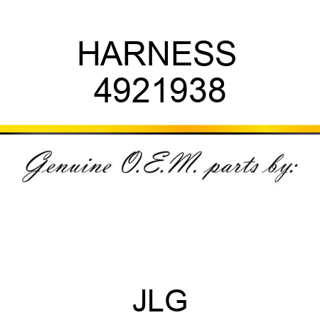 HARNESS  4921938