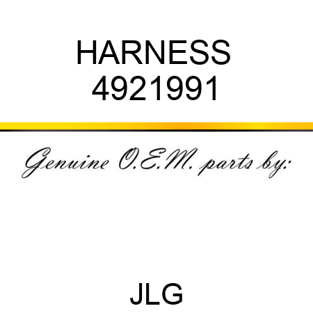HARNESS  4921991