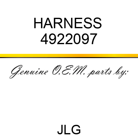 HARNESS  4922097