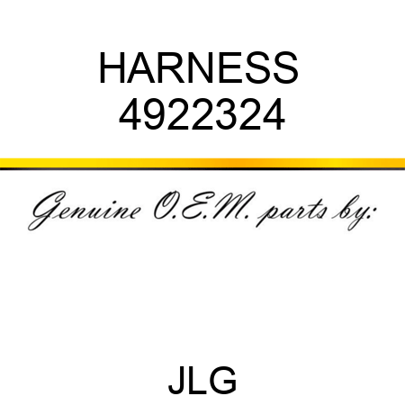 HARNESS  4922324
