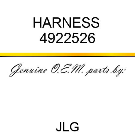 HARNESS  4922526