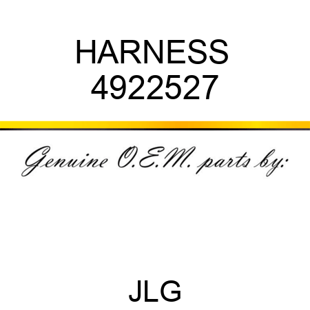 HARNESS  4922527