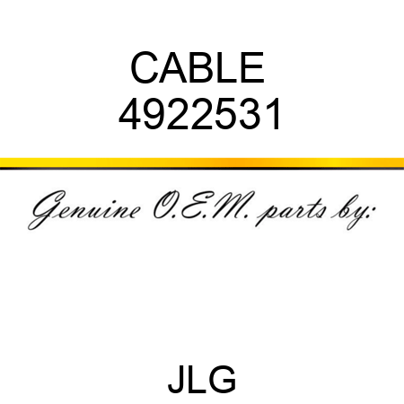 CABLE  4922531