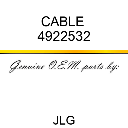 CABLE  4922532