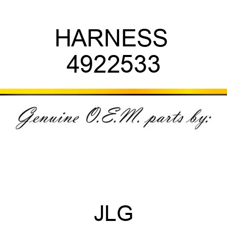 HARNESS  4922533