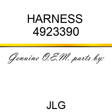 HARNESS  4923390