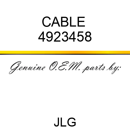 CABLE  4923458