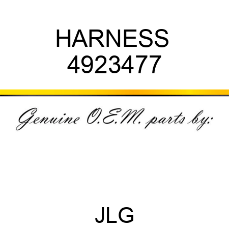 HARNESS  4923477