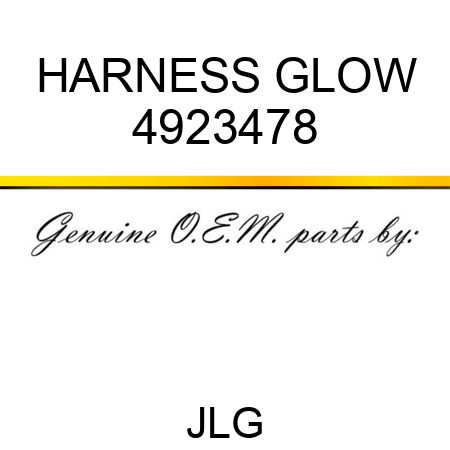 HARNESS GLOW 4923478