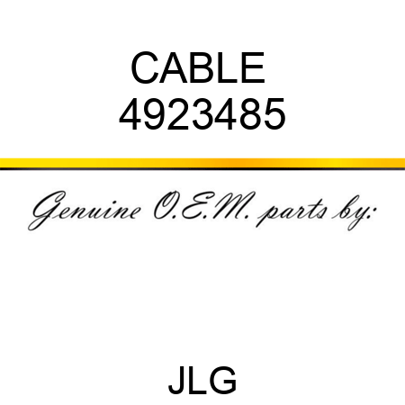 CABLE  4923485