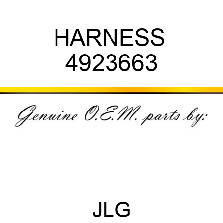 HARNESS  4923663