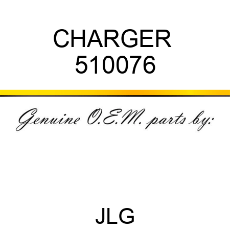 CHARGER  510076