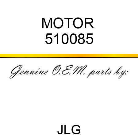 MOTOR  510085