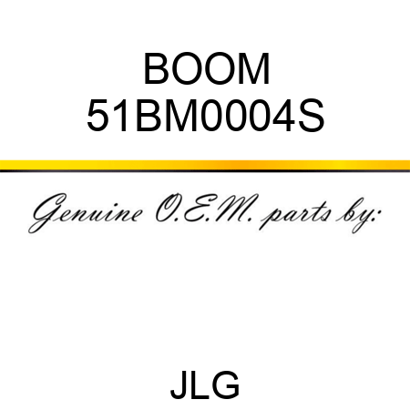 BOOM 51BM0004S