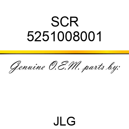 SCR 5251008001