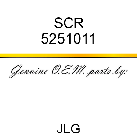 SCR 5251011