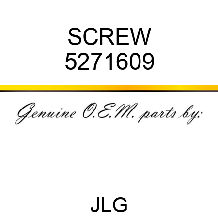 SCREW 5271609