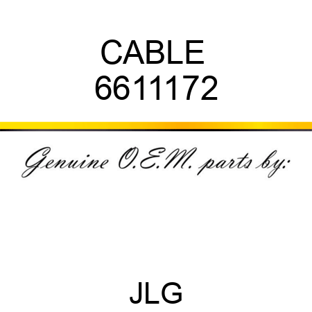 CABLE  6611172