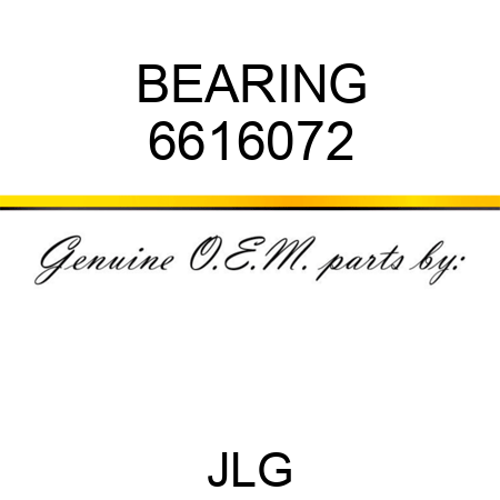 BEARING 6616072
